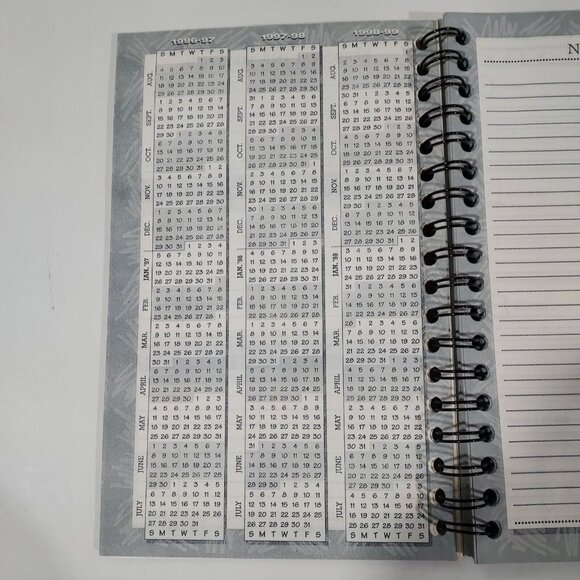 Coca-Cola PolarBear 1995 Spiral Bound Student Planner 9.5"x6.5" Vintage Ephemera - Picture 14 of 15
